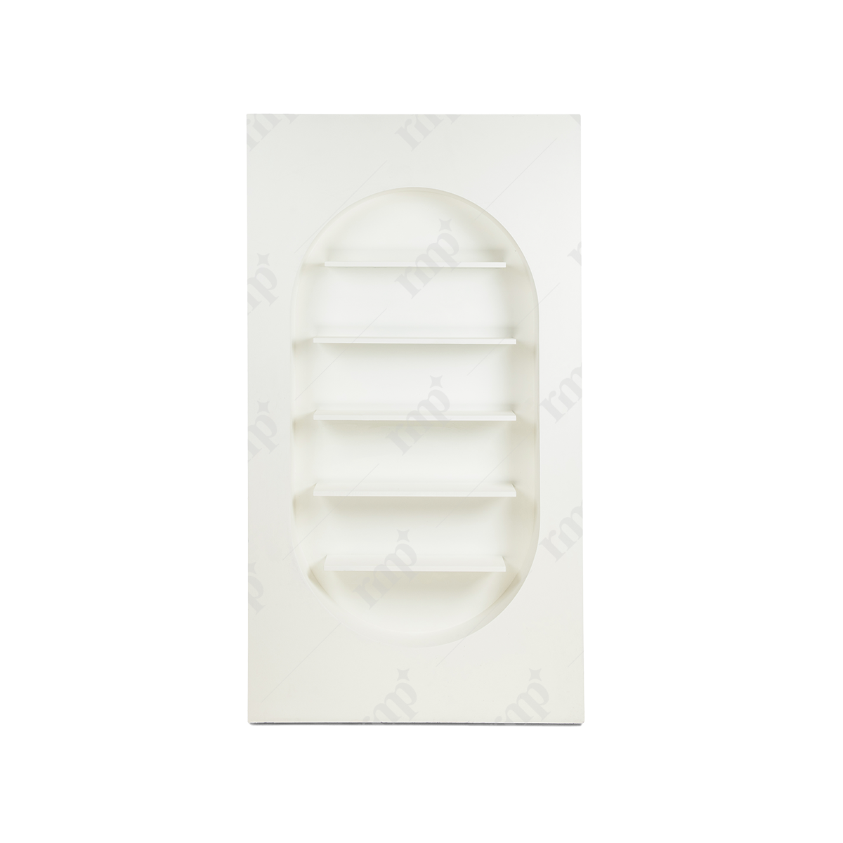 Oval Box With Shelves By Rent My Party - Shelvings