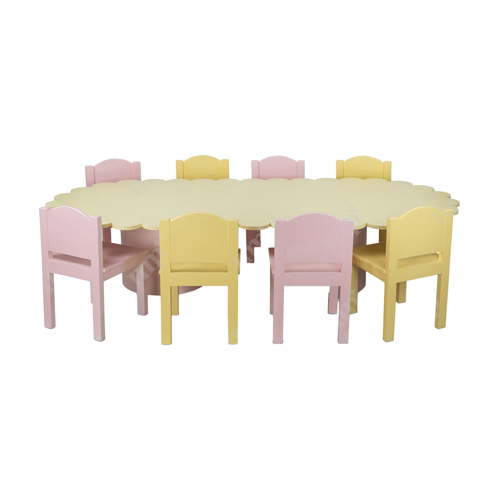 Oval Colored Tables | Rent My Party