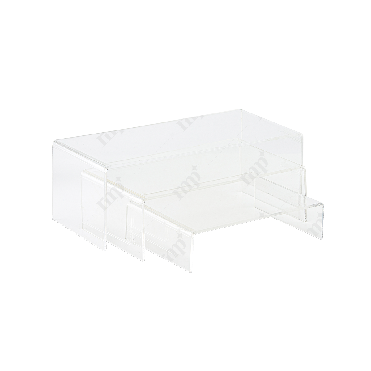 Plexi Stand Rectangle 2 By Rent My Party - Trays & Elevations