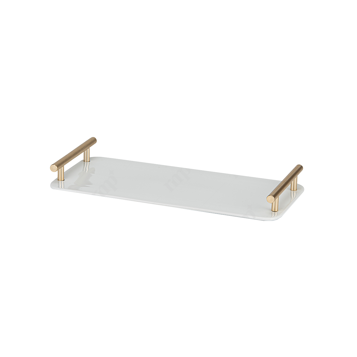 Porcelaine White Rectangle Tray  By Rent My Party - Trays & Elevations