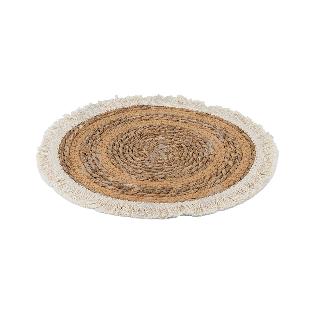 Rattan Placemat With White Borders By Rent My Party - Placemats