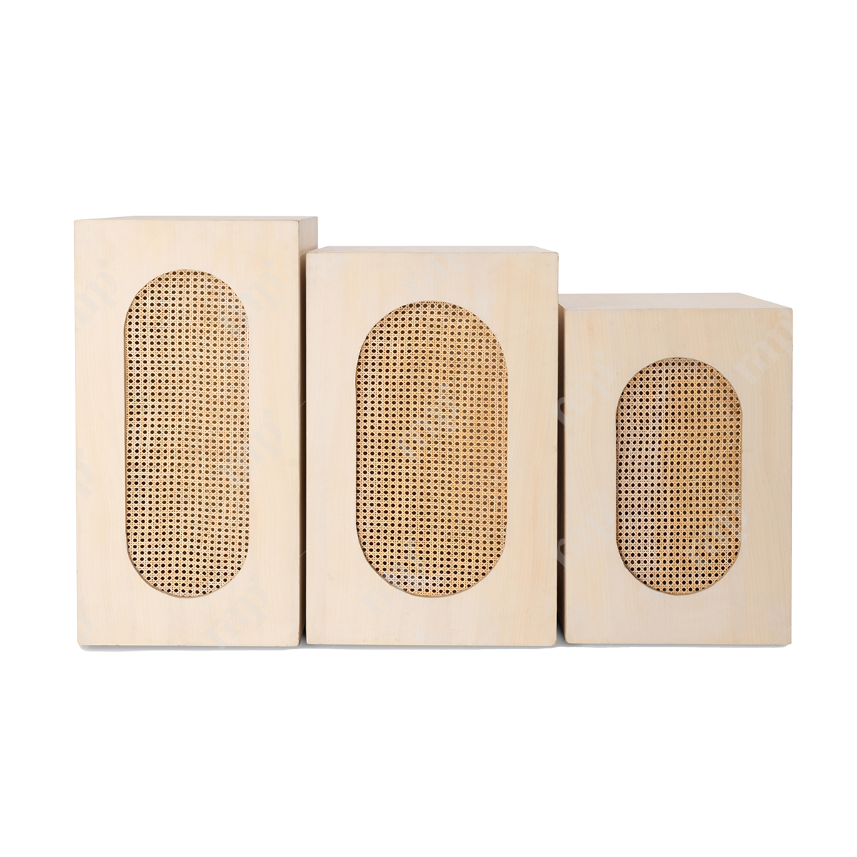Rattan Table 3 By Rent My Party - Cake Tables