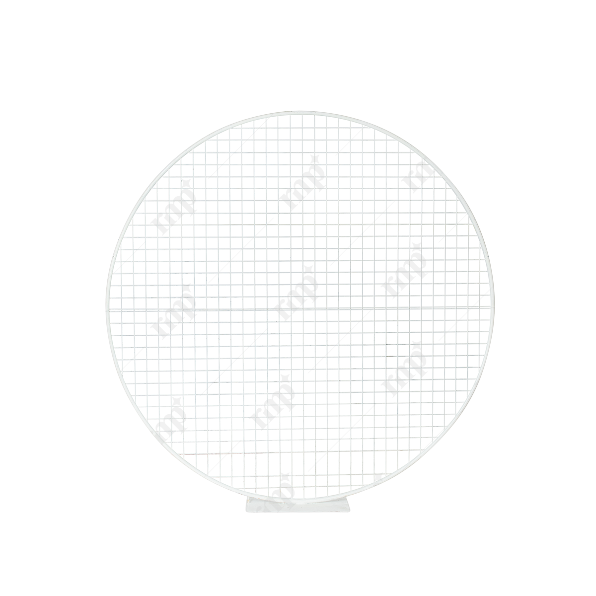 Ring with Grid By Rent My Party - Steel Backdrops