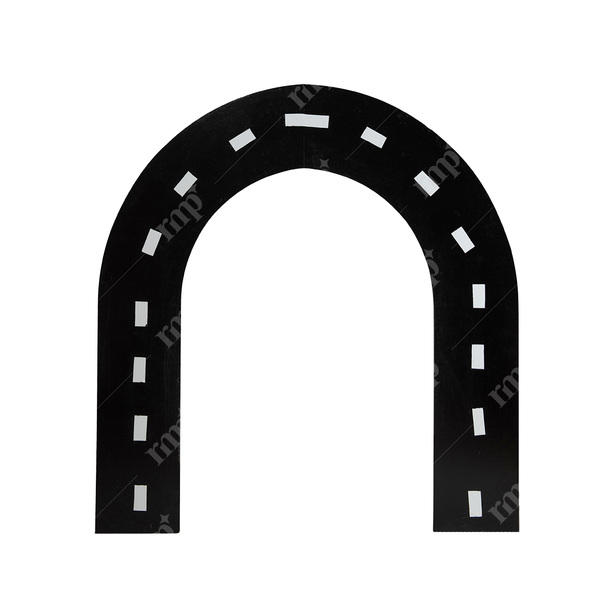 Road Black Empty wall By Rent My Party - Wood Backdrops