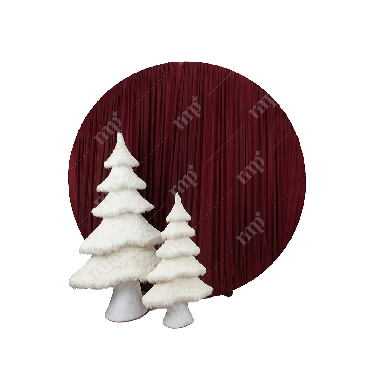 Round Fabric Backdrop 2 By Rent My Party - Fabrics Backdrops