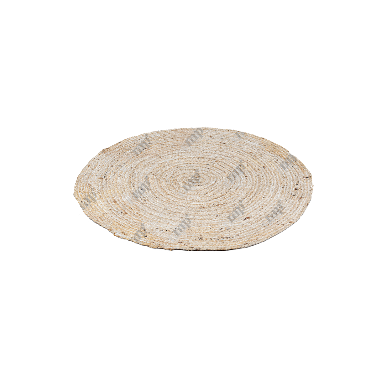 Round Rug Rattan 2 By Rent My Party - Rugs