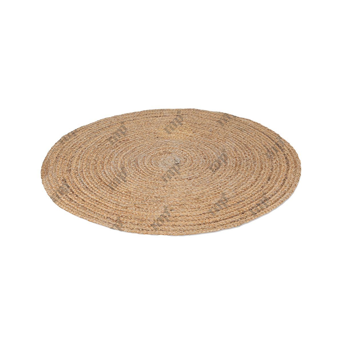 Round Rug Rattan By Rent My Party - Rugs
