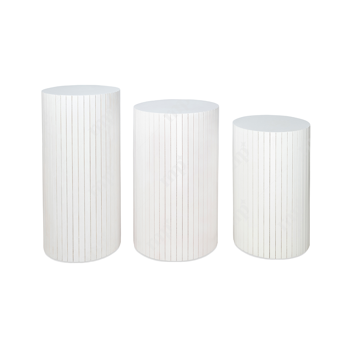 Round Stripes Tables By Rent My Party - Cake Tables