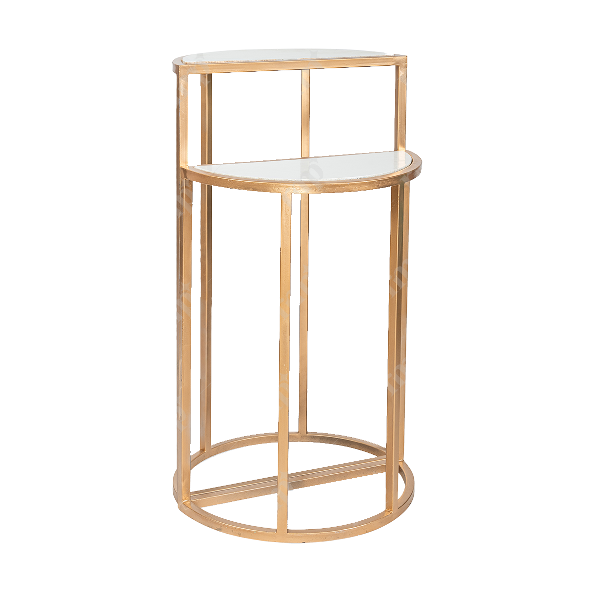 Semi Circle Tables By Rent My Party - Steel Tables