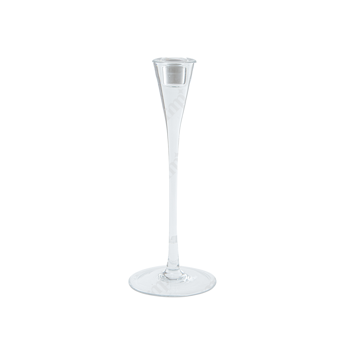 Single Glass Candle Holder By Rent My Party - Candle Holders