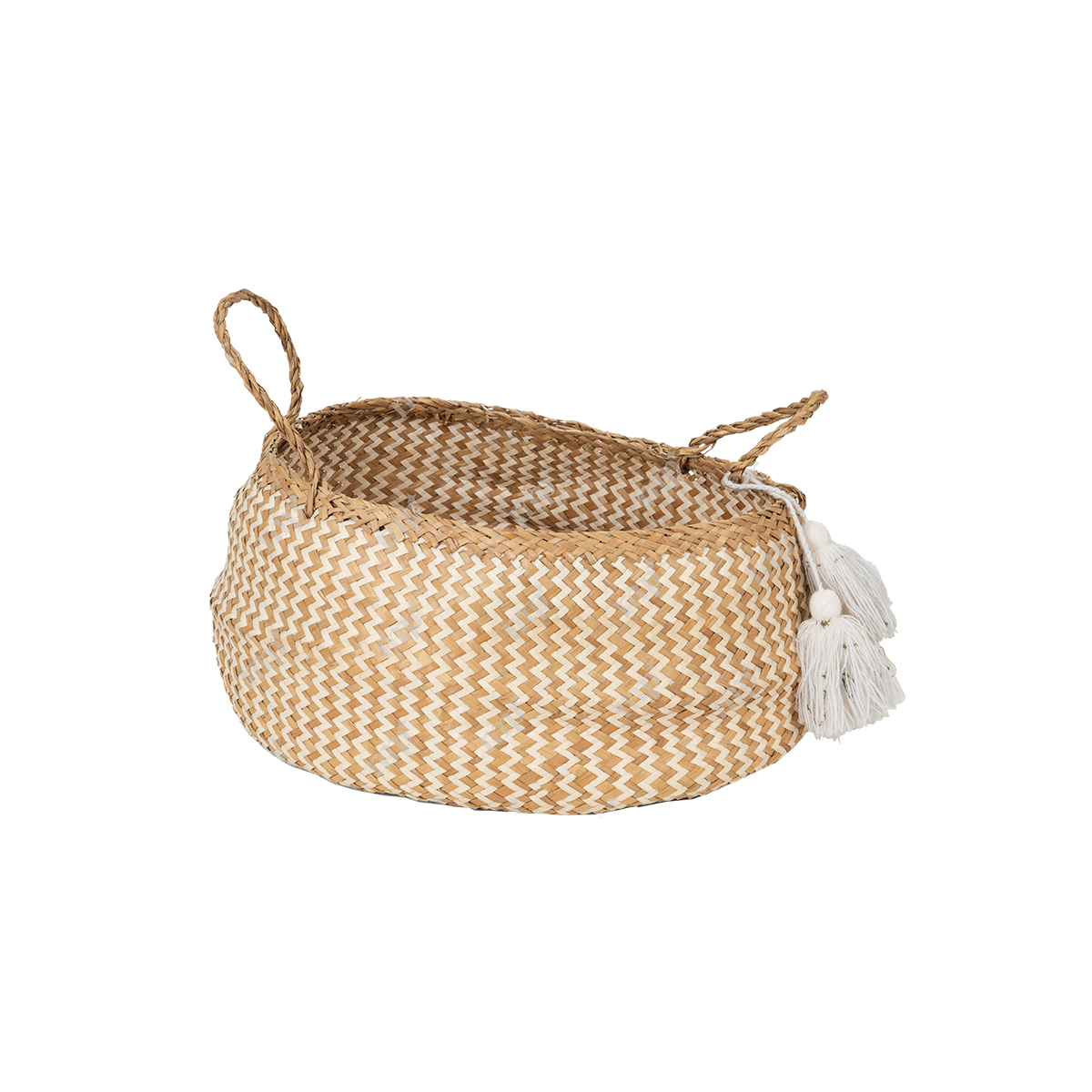 Soft Rattan Round Basket By Rent My Party - Basket & Boxes