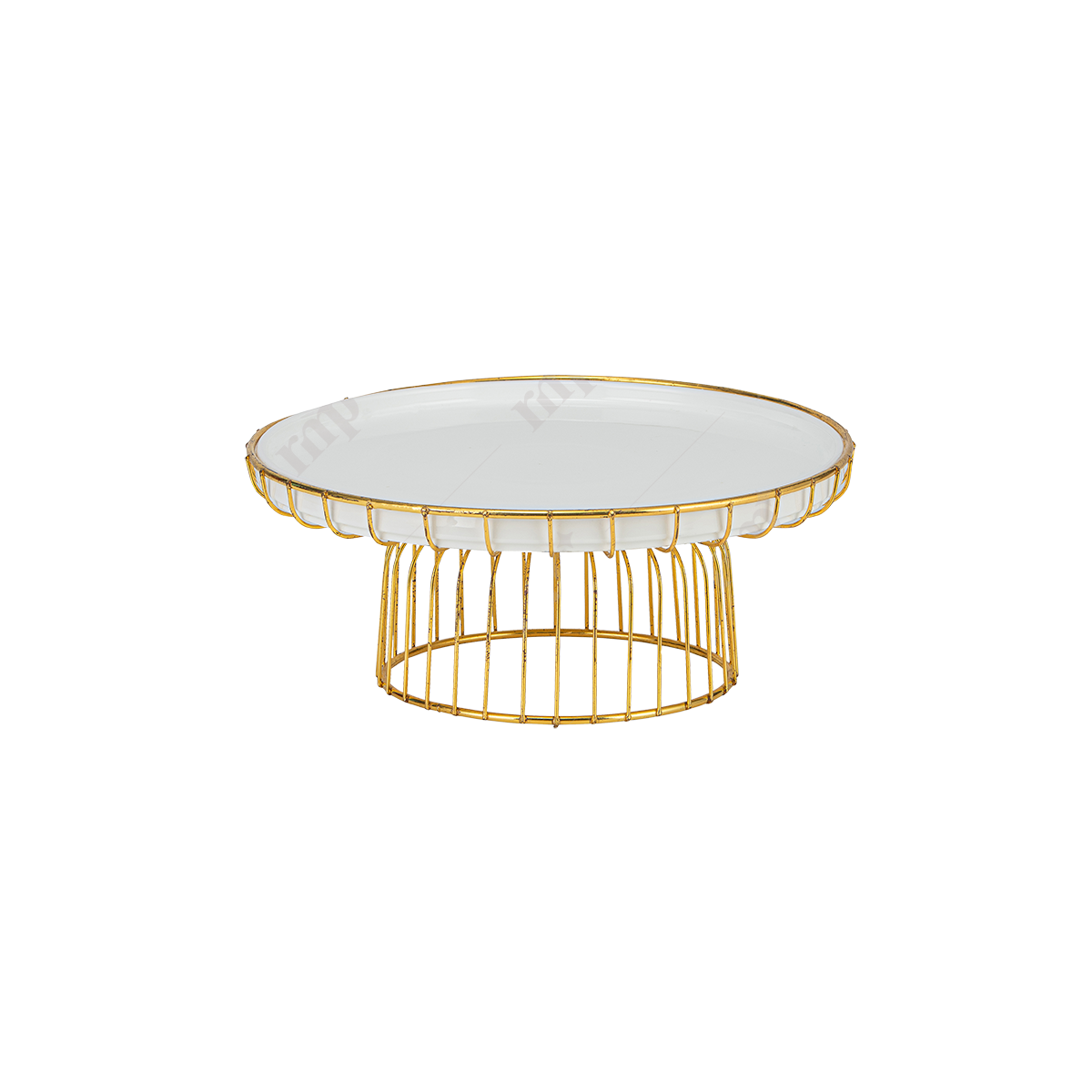 Spider Base White Cake Stand By Rent My Party - Trays & Elevations