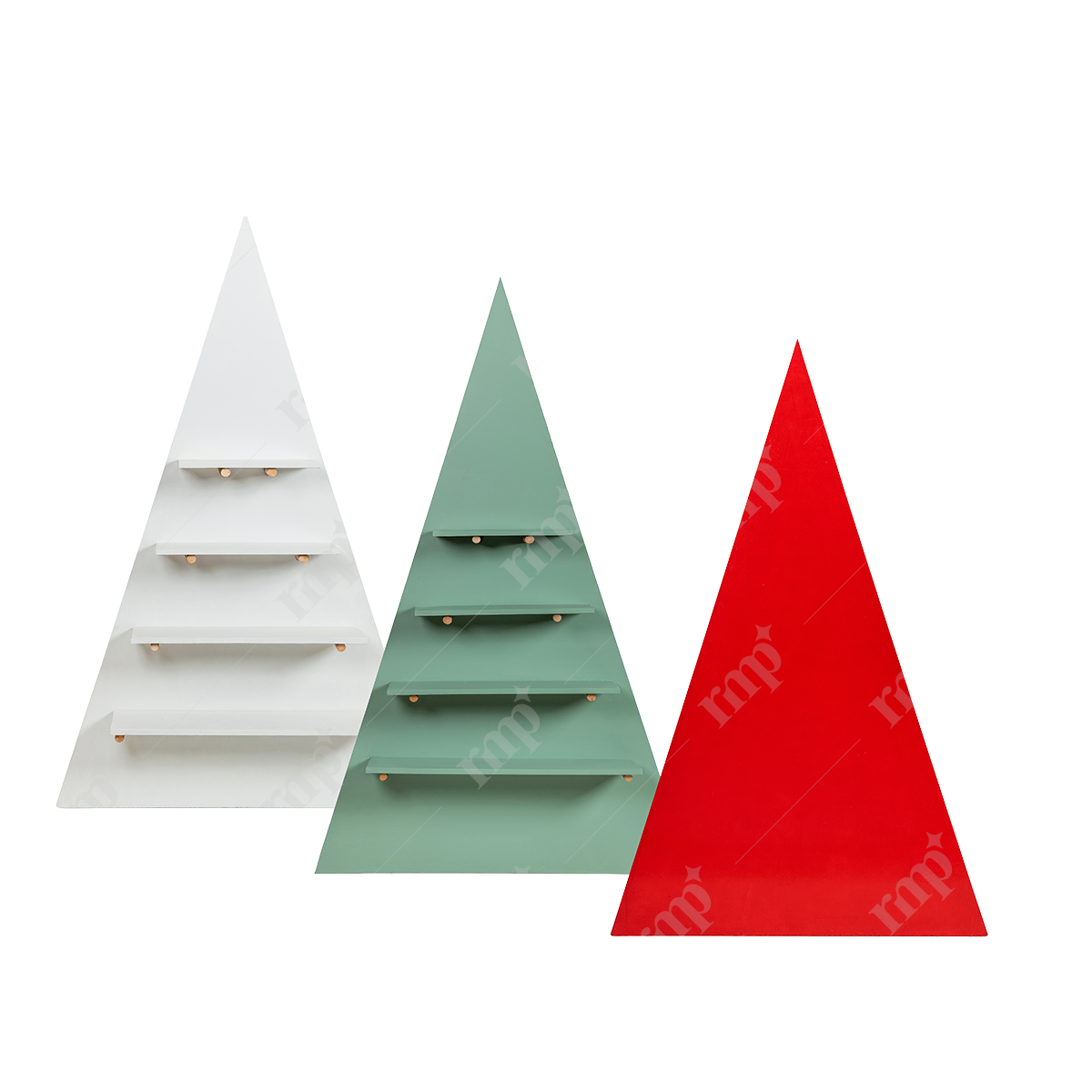 Triangle Walls With Shelves By Rent My Party - Shelvings