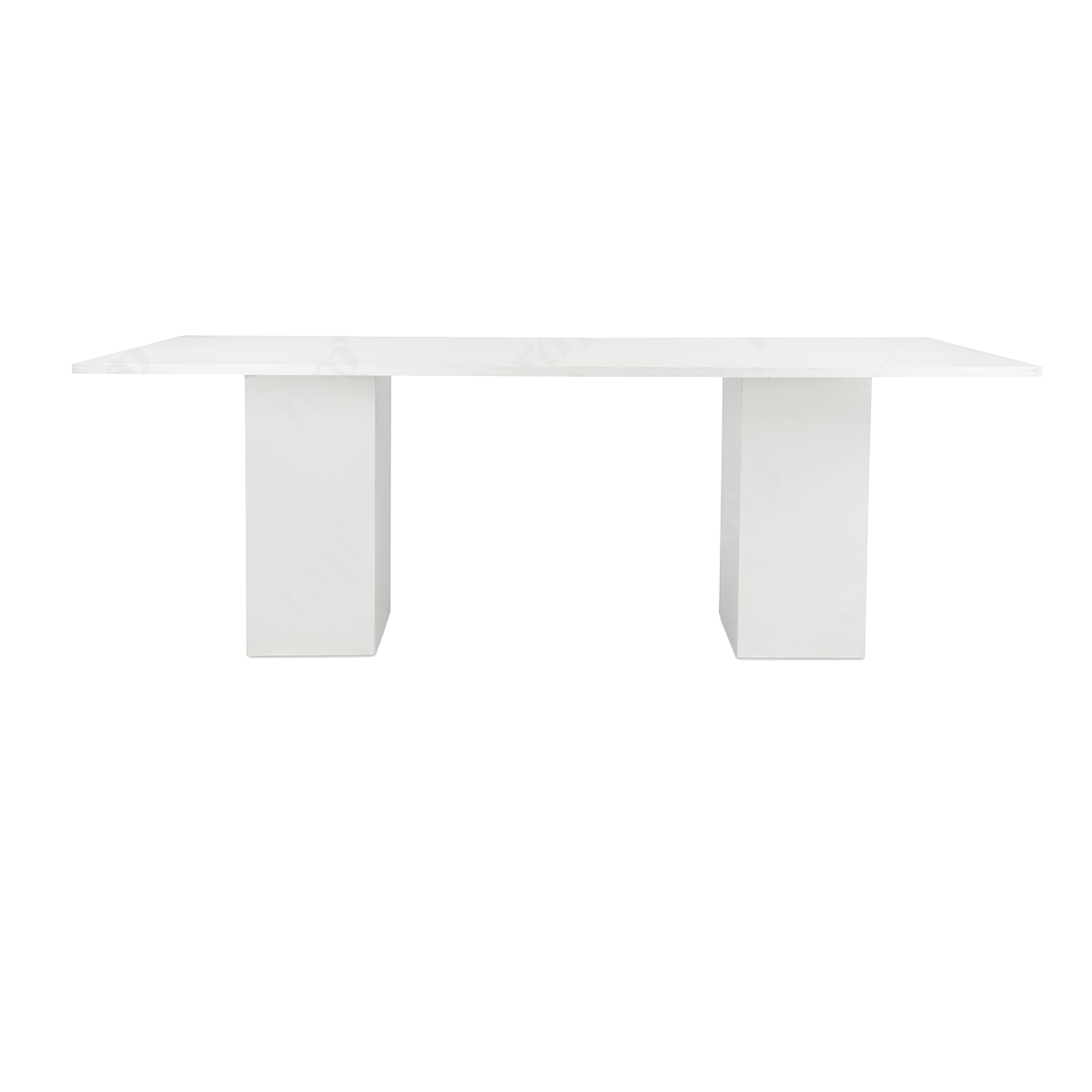 Two Square Legs Table By Rent My Party - Display Tables
