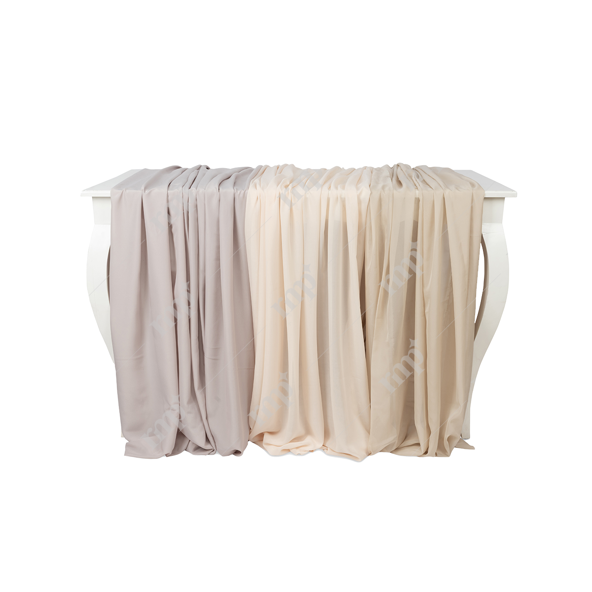 Voile Runner beige By Rent My Party - Runners