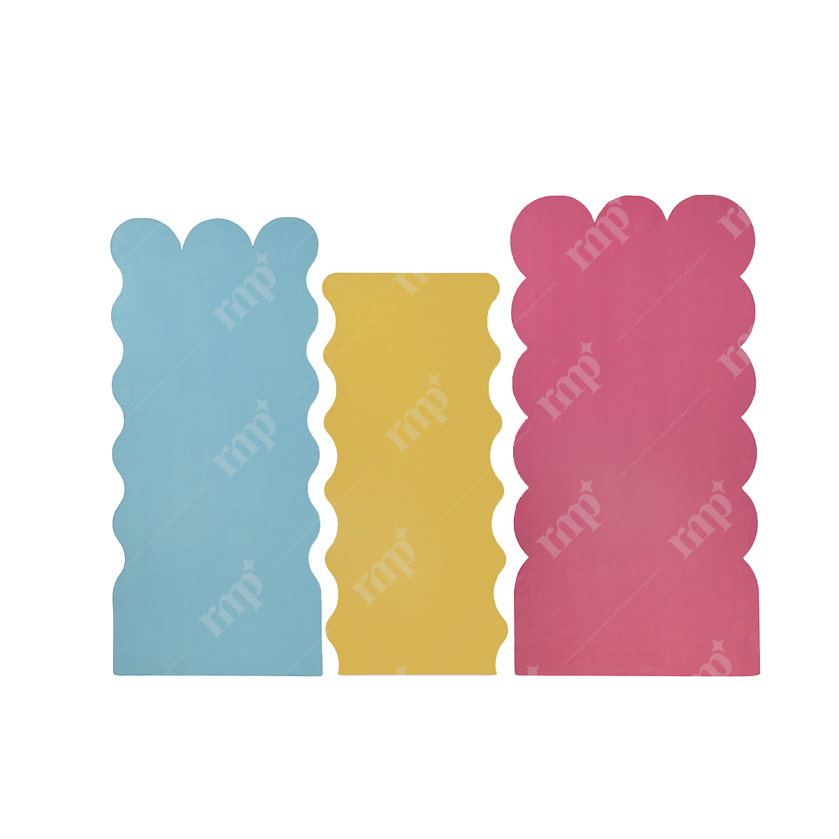 Waves Wall By Rent My Party - Wood Backdrops