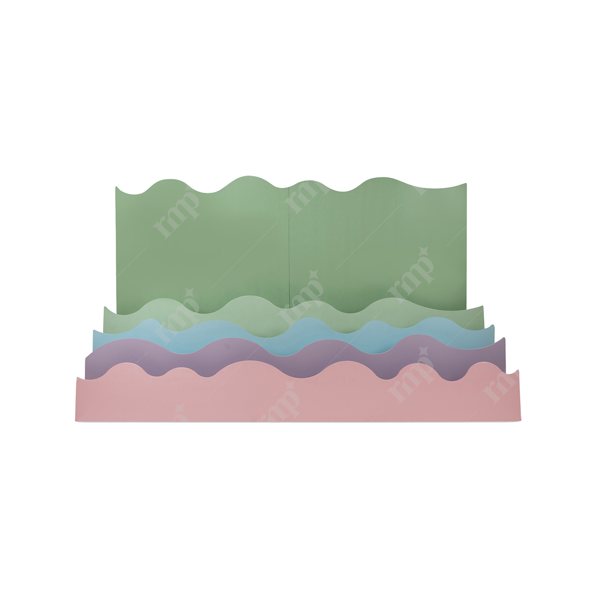 Waves By Rent My Party - Wood Backdrops