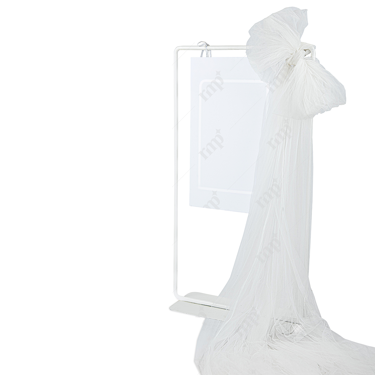 Welcome frame with Bow By Rent My Party - Welcome Signs