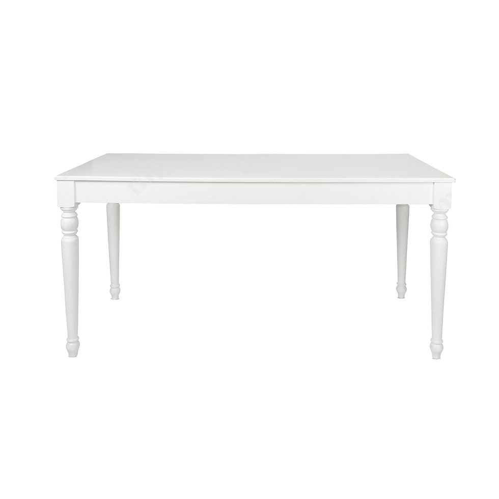 White Display Table | Rent My Party