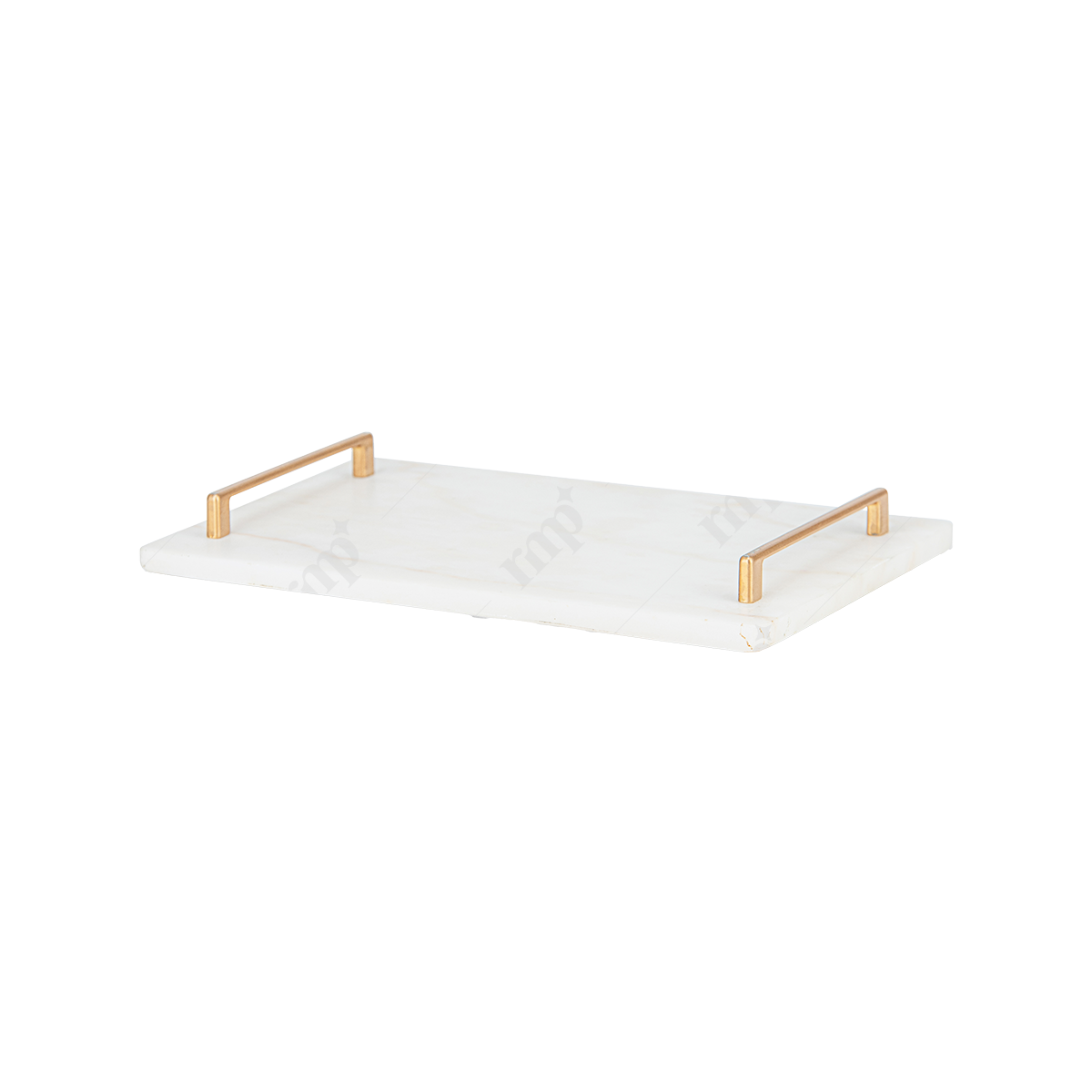 White Marble Tray By Rent My Party - Trays & Elevations