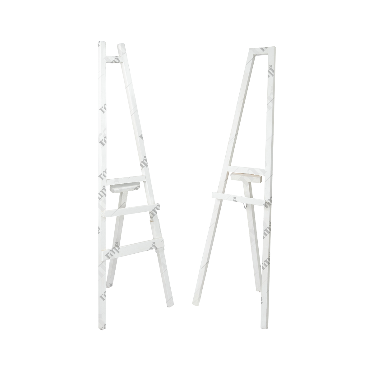 White Wood Tripod By Rent My Party - Welcome Signs