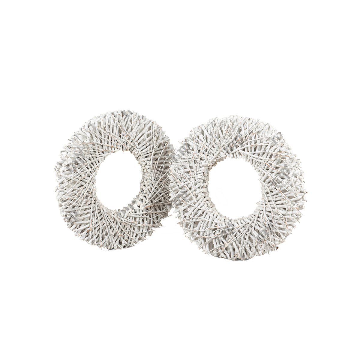 White Wreath By Rent My Party - Christmas