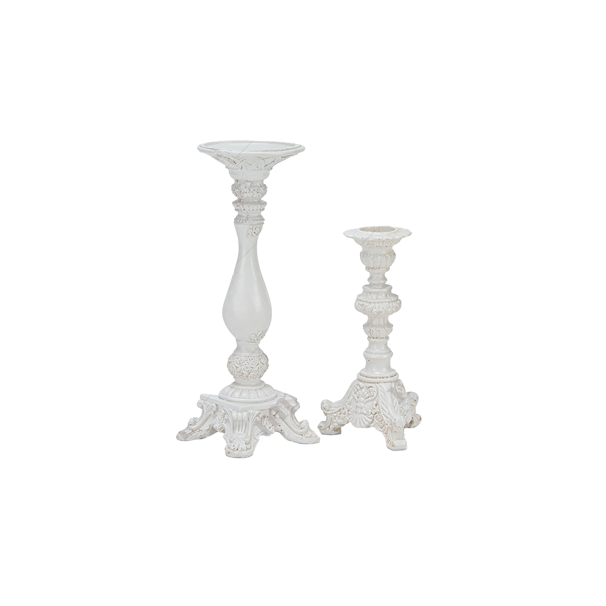 Wood vintage candle holder By Rent My Party - Candle Holders