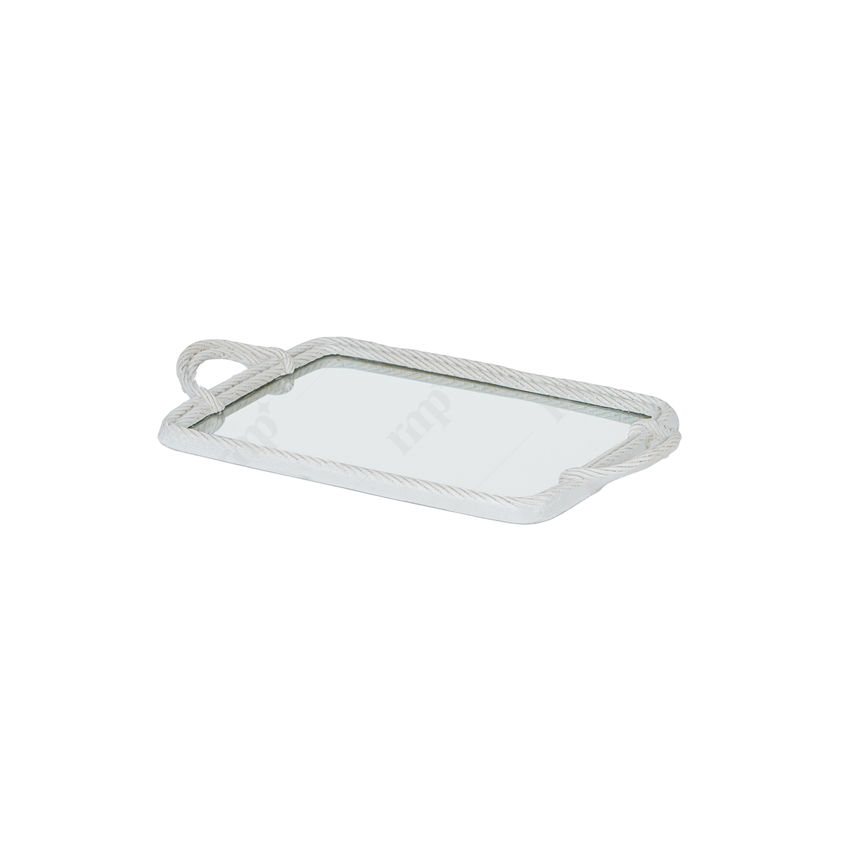Wood Vintage Rectangle Tray With Handles - L By Rent My Party - Trays & Elevations