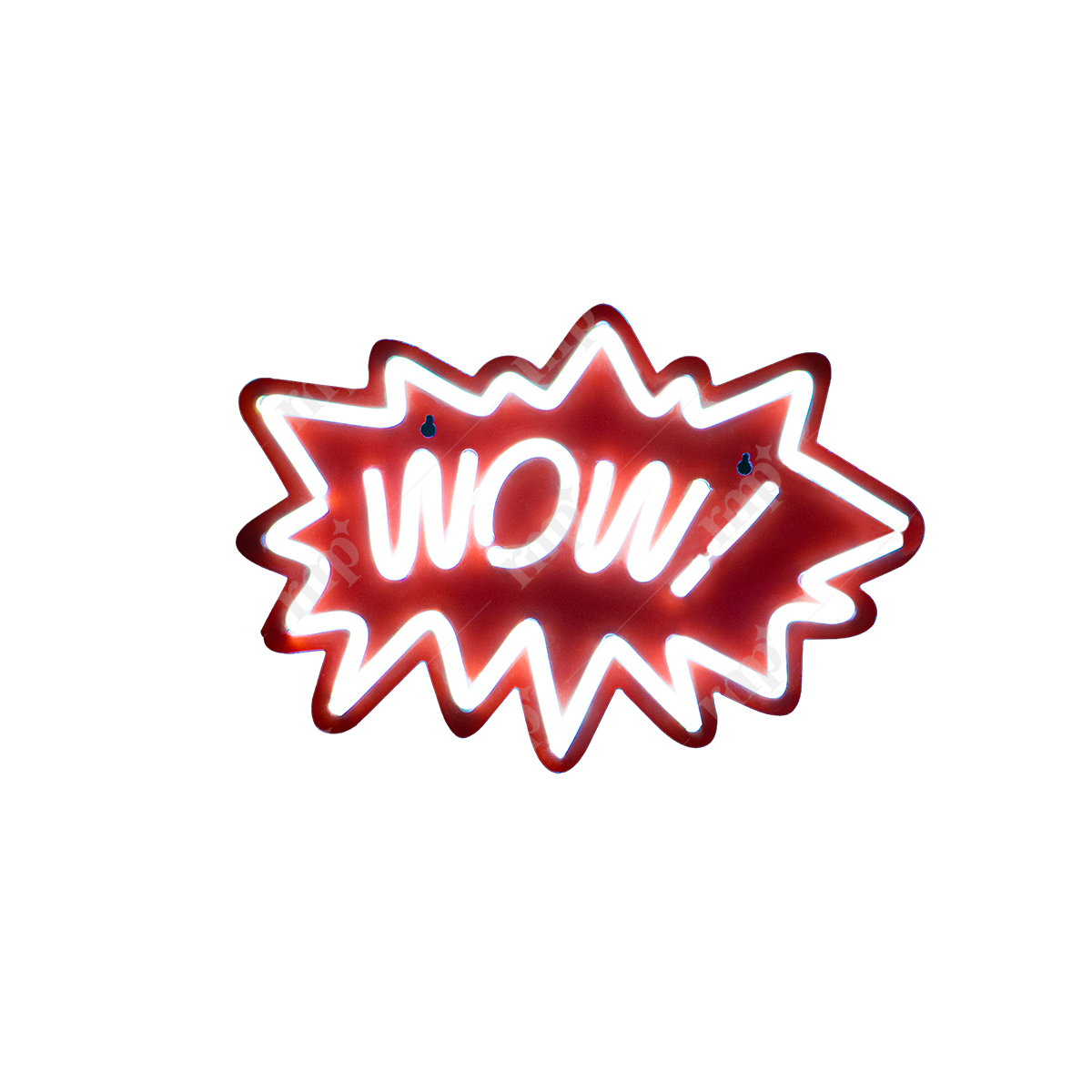 WOW By Rent My Party - Neon Signs